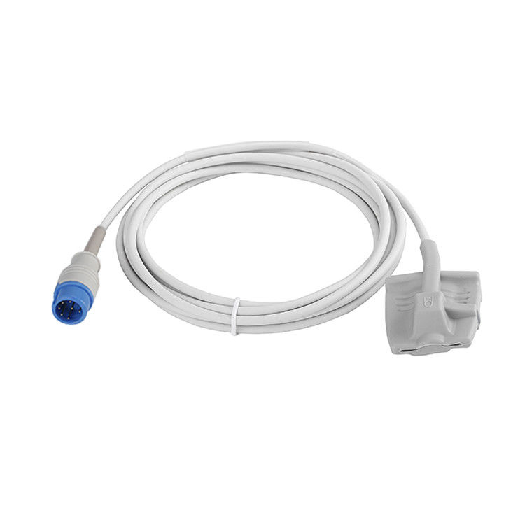 Mindray Silicone Reusable Spo2 Sensor 7 Pins For Adult Finger Clip Connector