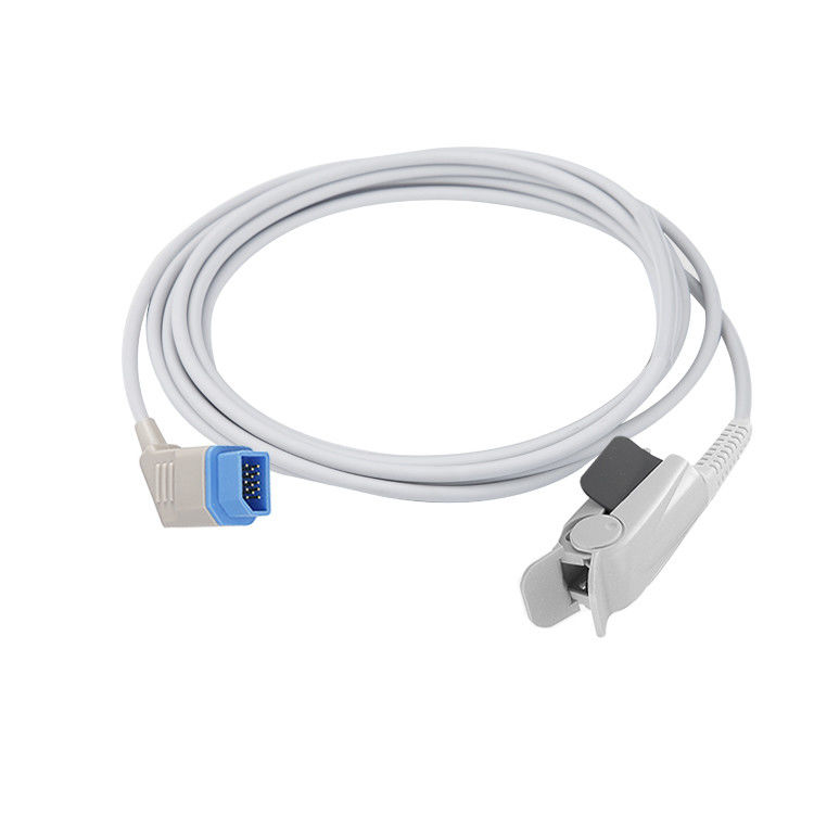 Direct Connect Reusable Spo2 Sensor Clip On 14 Pin For Monitor