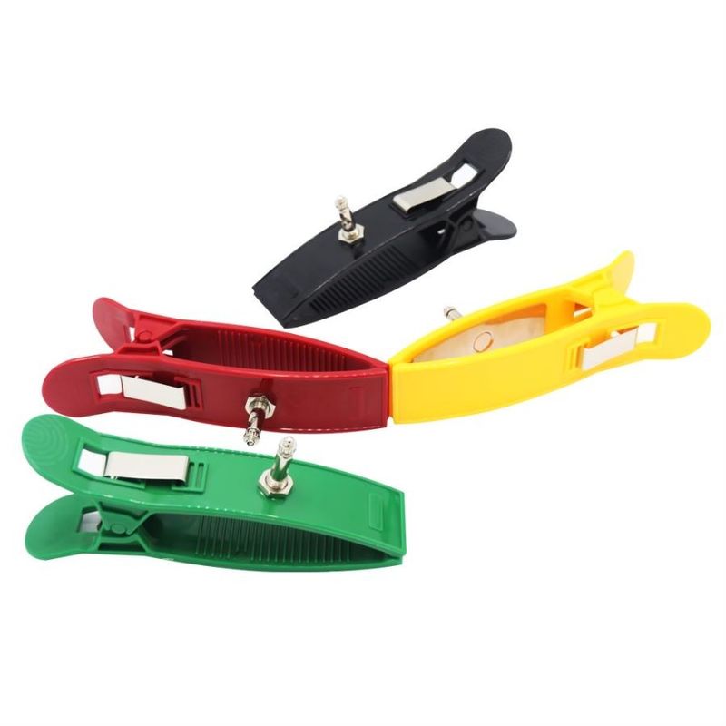 Electrodes EKG ECG Machine Accessories Limb Clamp Reusable Multicolor