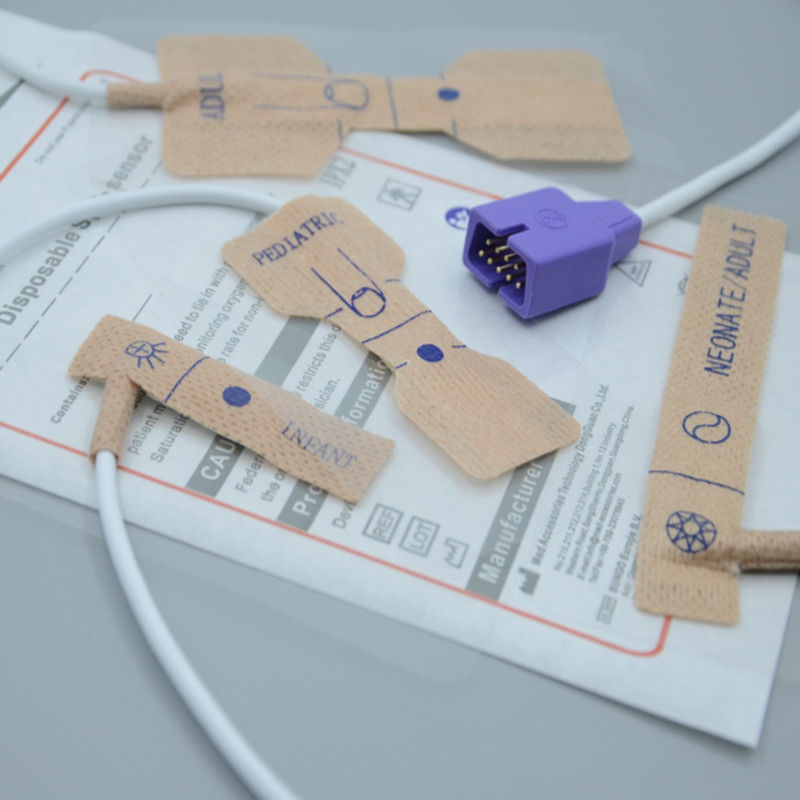 Nellcor Disposable Spo2 Sensor Adult Probe Compatible with N-550/N-560/N-595/N-600/N-600x/N-65