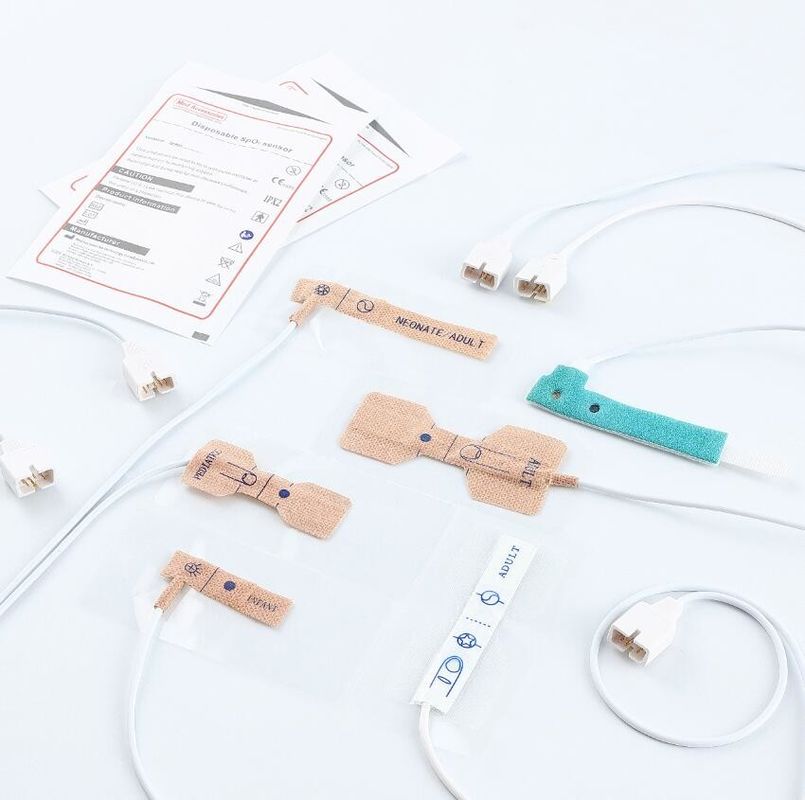 Non Woven Disposable Spo2 Sensor Neonate 1859 M 0.9m For Adult
