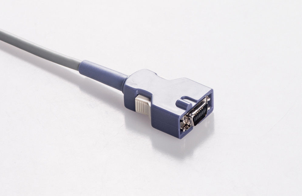 DOC-10 Practical Nellcor Spo2 Cable , 14 Pin Pulse Oximeter Wire