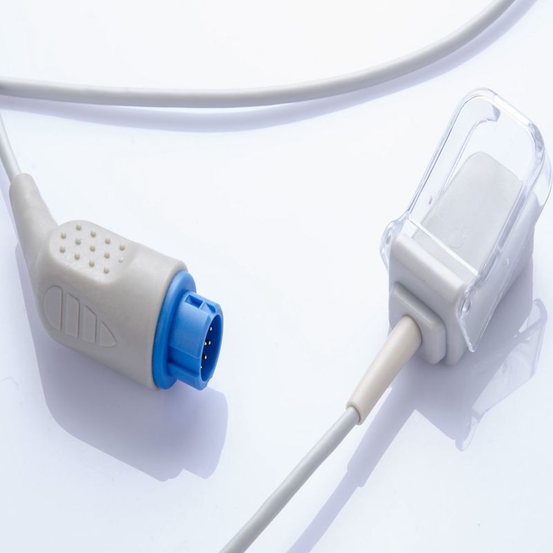 Multifunctional Spo2 Sensor Cable Length 3m Gray Color HP M1900AB M20EC08
