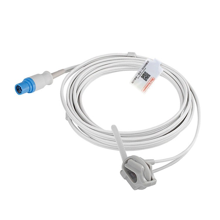 Multicable Reusable Spo2 Sensor Drager 7 Pin TPU Material Gray Color