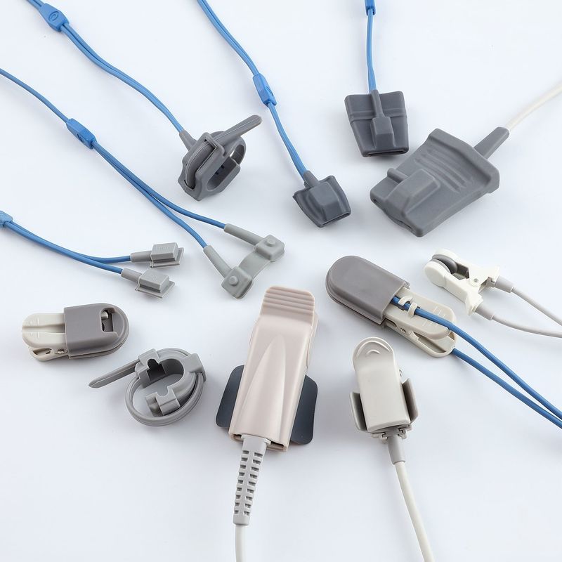 Compatible Reusable Spo2 Sensor Latex Free For Main Brand Monitors