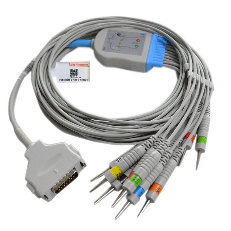 Burdick Atria Plus Eclipse Direct Connect EKG Cable 10 Leads AHA Banana 3.0m Length