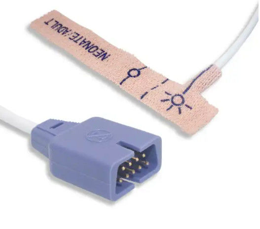 Adult Disposable Spo2 Sensor Adhesive Durable For Main Brand Monitors Compatible Nellcor