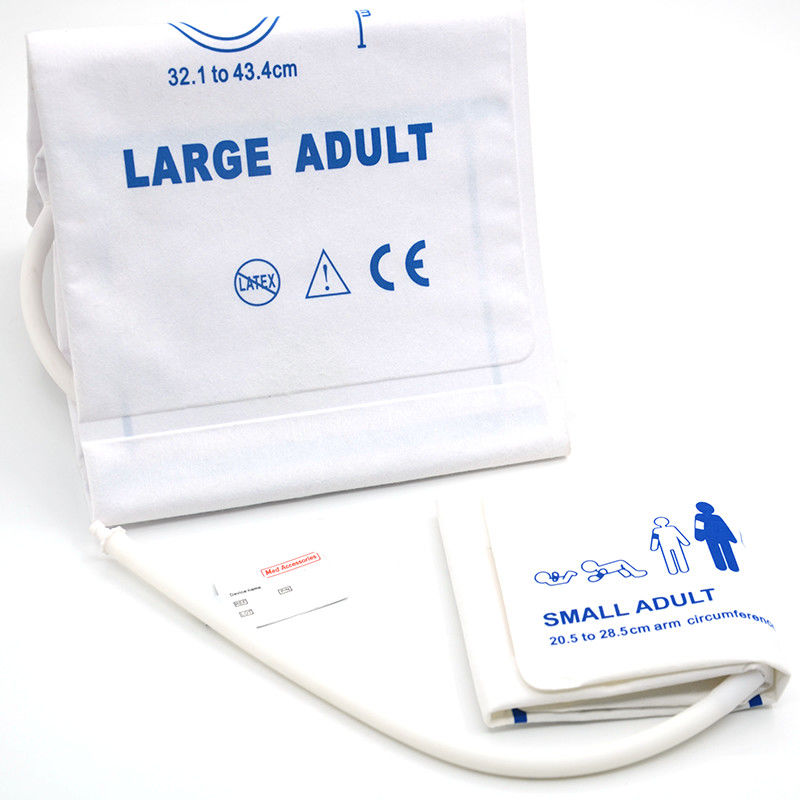 Med Accessories ISO13485 NIBP Cuff Reusable Disposable TPU Material For Infants Adult