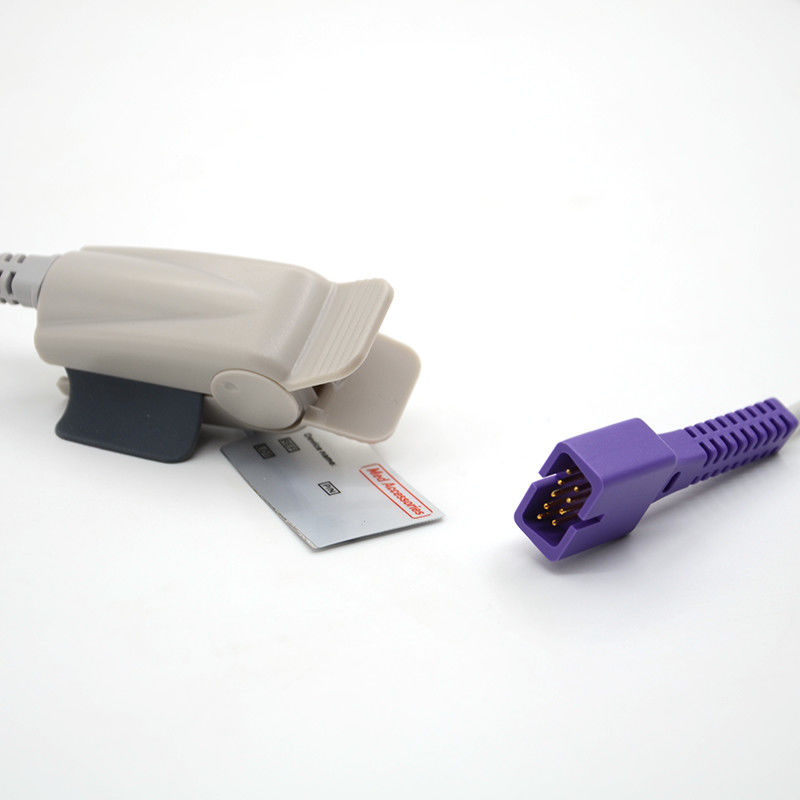 Hospital Accessories Adult Finger Fingertip Clip High Quality Compatible Nellcor Medical 9Pin Reusable SpO2 Sensor
