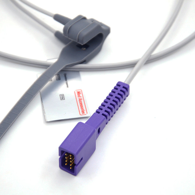 Newborn Patient Use Compatible For Nellcor Reusable Oximeter 9 Pin Compatible  Nellcor Spo2 Sensor