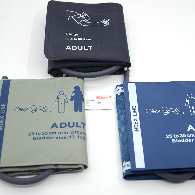 Customizable Connector Reusable Noninvasive Blood Pressure Cuff With Tube For Adult To Neonate