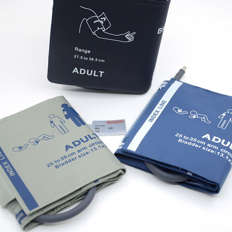 Customizable Connector Reusable Noninvasive Blood Pressure Cuff With Tube For Adult To Neonate