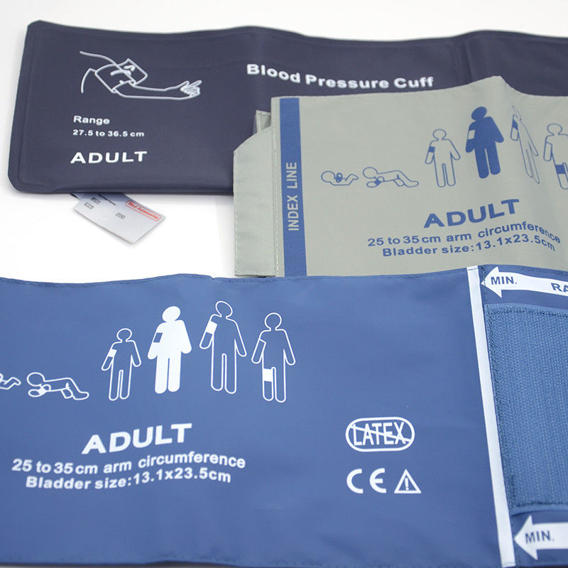 Customizable Connector Reusable Noninvasive Blood Pressure Cuff With Tube For Adult To Neonate
