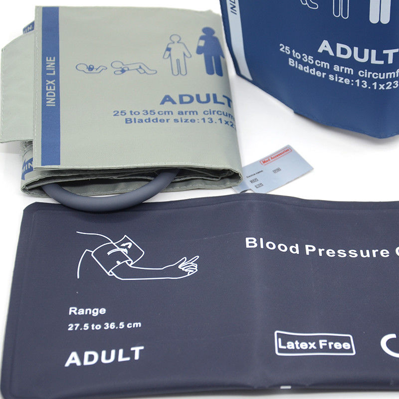 Customizable Connector Reusable Noninvasive Blood Pressure Cuff With Tube For Adult To Neonate