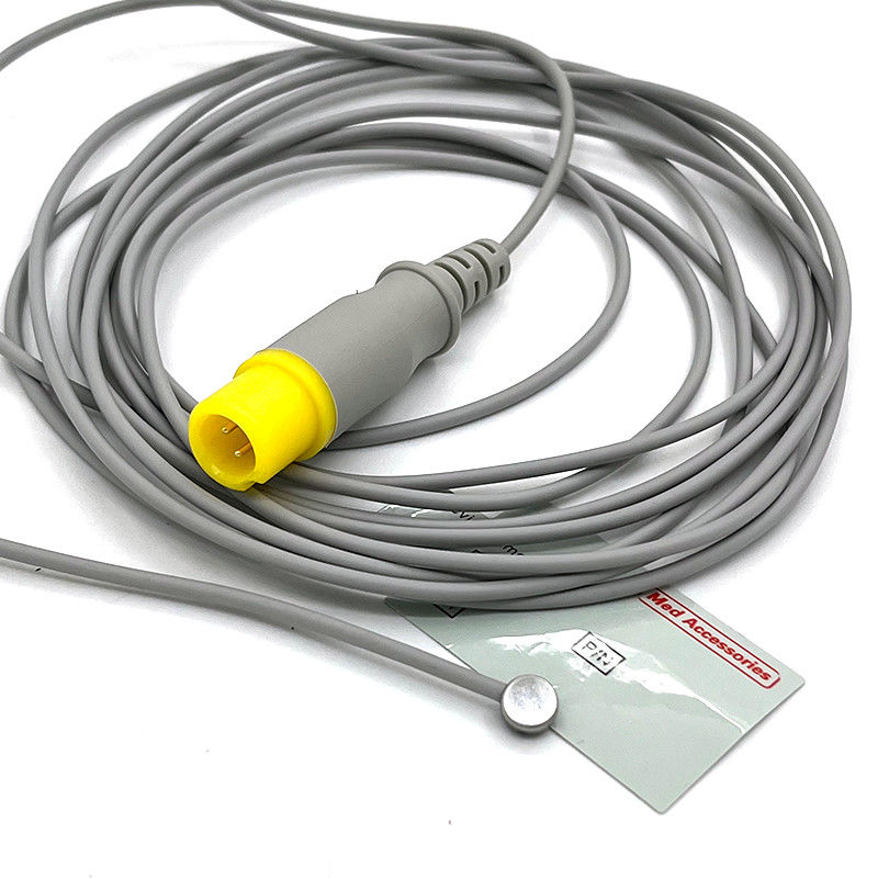 Compatible with Mindray Medical Temperature Sensor Probe 2 Pin Reusable For Pediatric