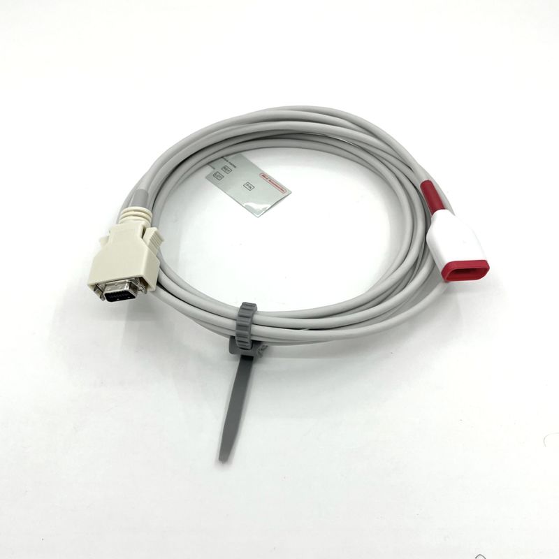 Compatible with M- Gray TPU SpO2 Sensor Extension Cable for Medical Care Monitor Accessories