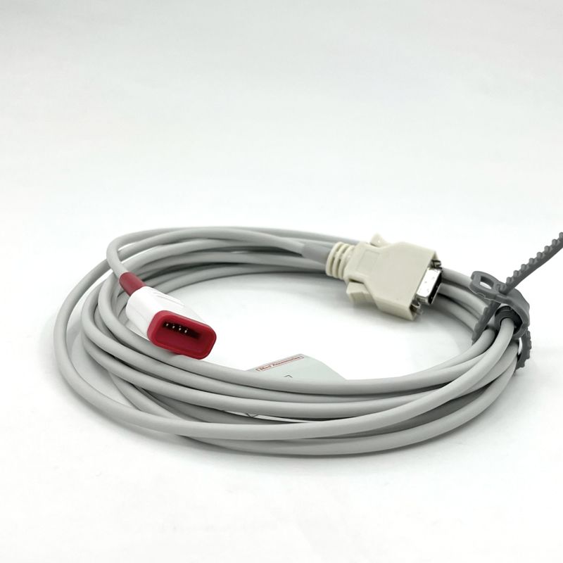 Compatible with M- Gray TPU SpO2 Sensor Extension Cable for Medical Care Monitor Accessories