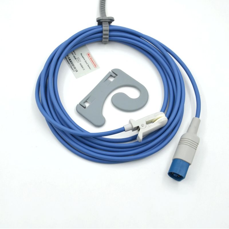 Reusable Manufacturer Monitor Accessories Compatible Philips SpO2 Sensor Adult Ear clip