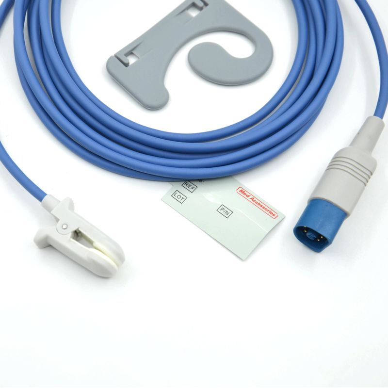 Reusable Manufacturer Monitor Accessories Compatible Philips SpO2 Sensor Adult Ear clip