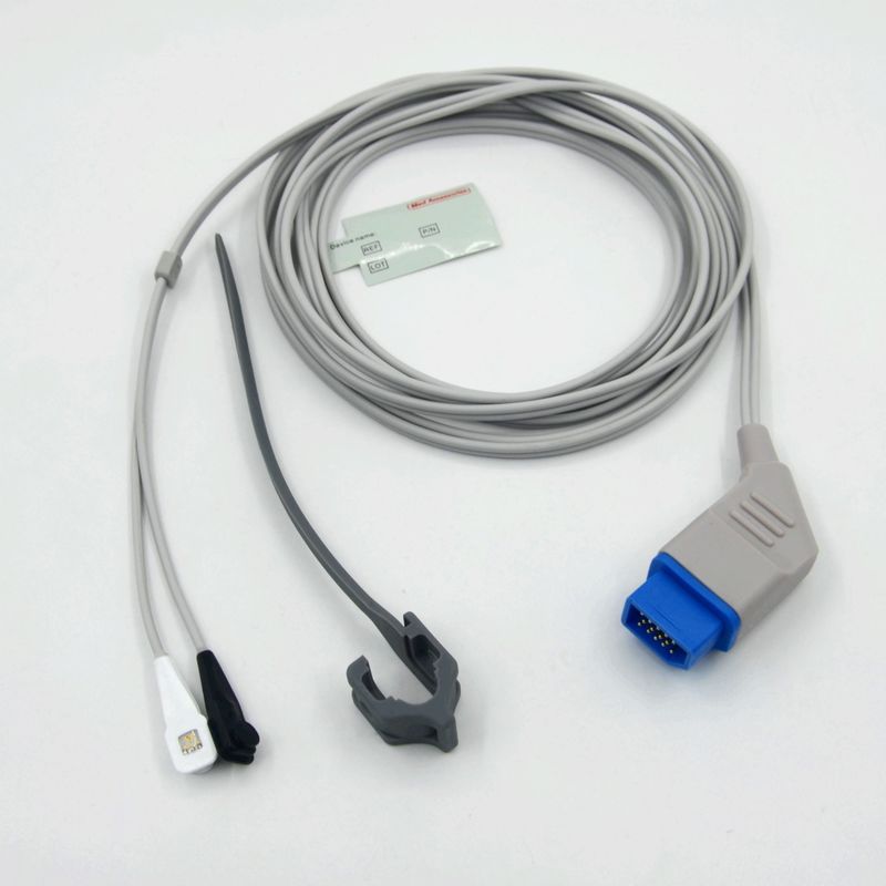 Reusable Manufacturer Monitor Accessories Compatible Nihon Kohden Multi-Site Spo2 Reusable Sensor