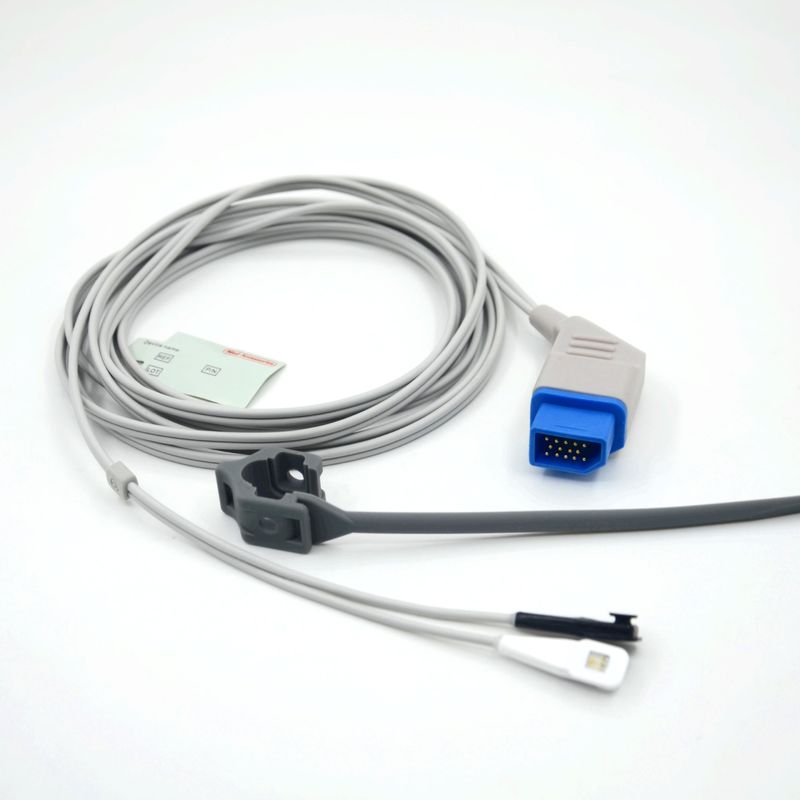 Reusable Manufacturer Monitor Accessories Compatible Nihon Kohden Multi-Site Spo2 Reusable Sensor