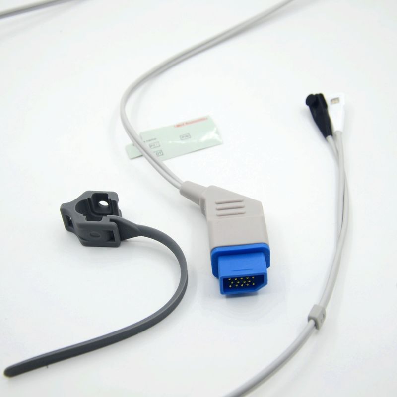 Reusable Manufacturer Monitor Accessories Compatible Nihon Kohden Multi-Site Spo2 Reusable Sensor