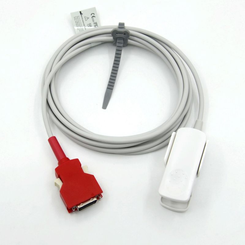 Reusable Manufacturer Monitor Accessories Compatible with masimo 20P Adult Finger Clip SpO2 Sensor for Rad-5 / 6 / 7