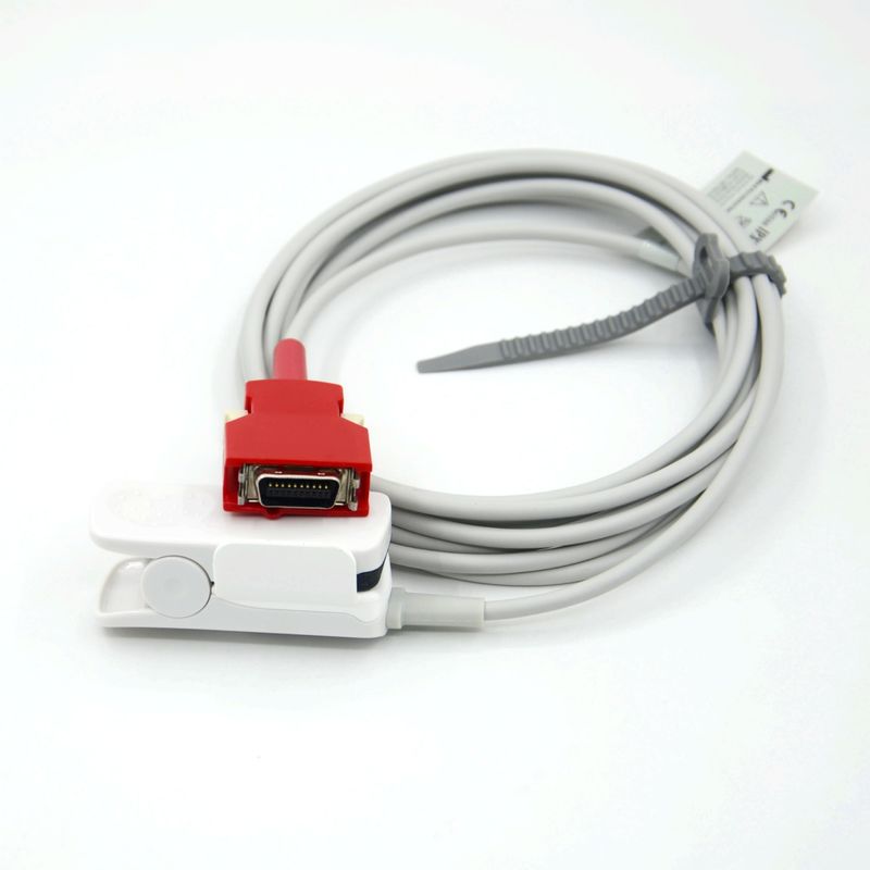Reusable Manufacturer Monitor Accessories Compatible with masimo 20P Adult Finger Clip SpO2 Sensor for Rad-5 / 6 / 7