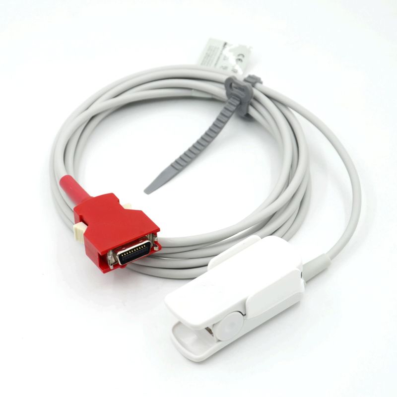 Reusable Manufacturer Monitor Accessories Compatible with masimo 20P Adult Finger Clip SpO2 Sensor for Rad-5 / 6 / 7
