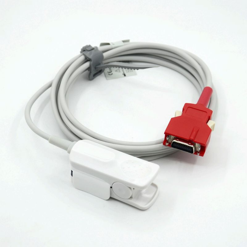 Reusable Manufacturer Monitor Accessories Compatible with masimo 20P Adult Finger Clip SpO2 Sensor for Rad-5 / 6 / 7