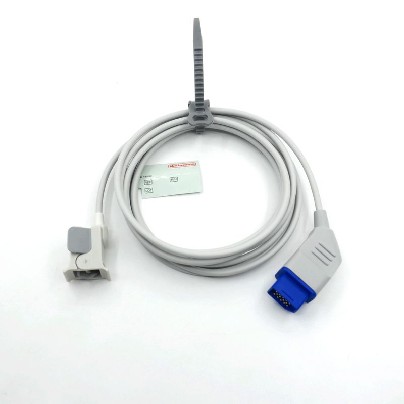Reusable Manufacturer Monitor Accessories Compatible Nihon Kohden Pediatric finger Spo2 Reusable Sensor 14 Pins