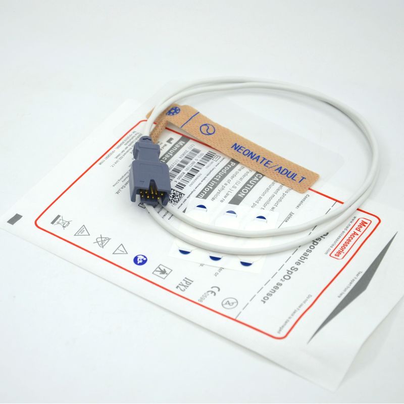 Medical Accessories Supplier Compatible Masim 2329 Neonate/ Adult 9pin Disposable SpO2 Sensor