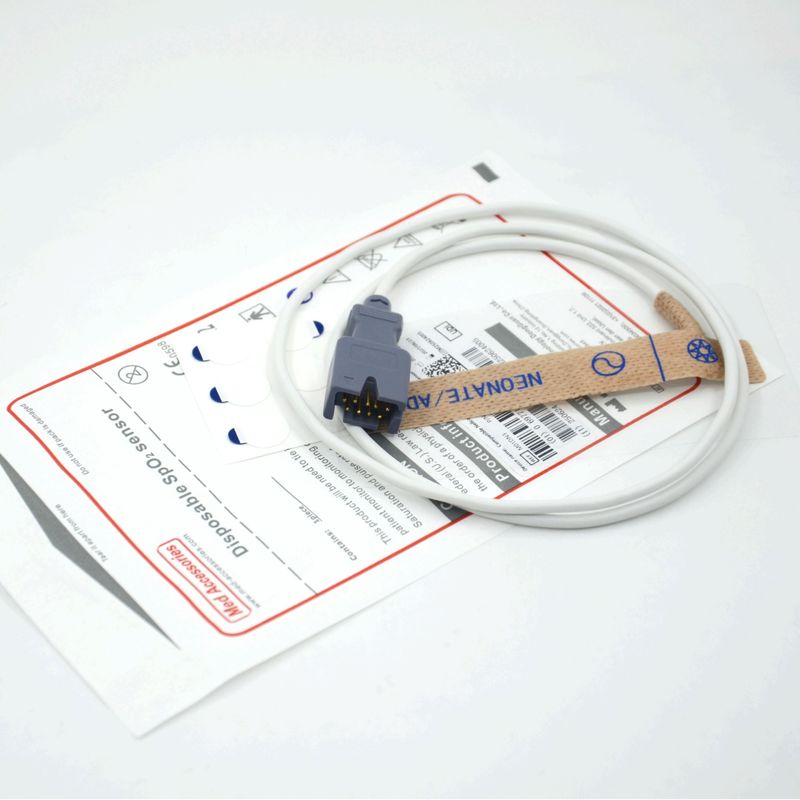 Medical Accessories Supplier Compatible Masim 2329 Neonate/ Adult 9pin Disposable SpO2 Sensor