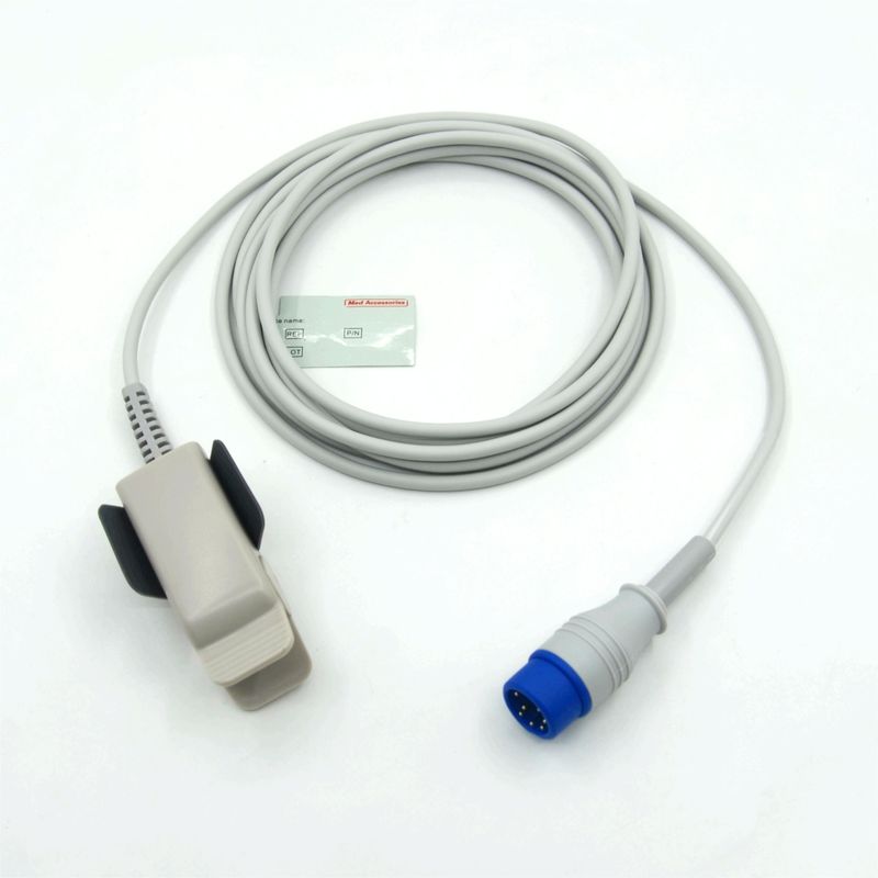 Compatible Zoll M2 Reusable Adult Clip Manufacturer Monitor Accessories SpO2 Sensor