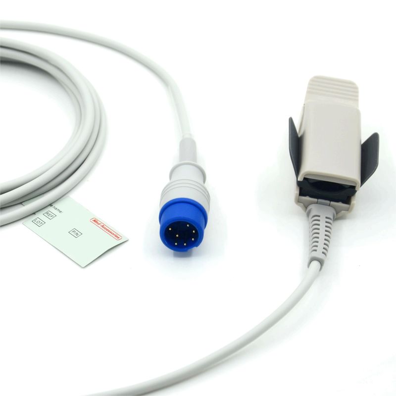 Compatible Zoll M2 Reusable Adult Clip Manufacturer Monitor Accessories SpO2 Sensor