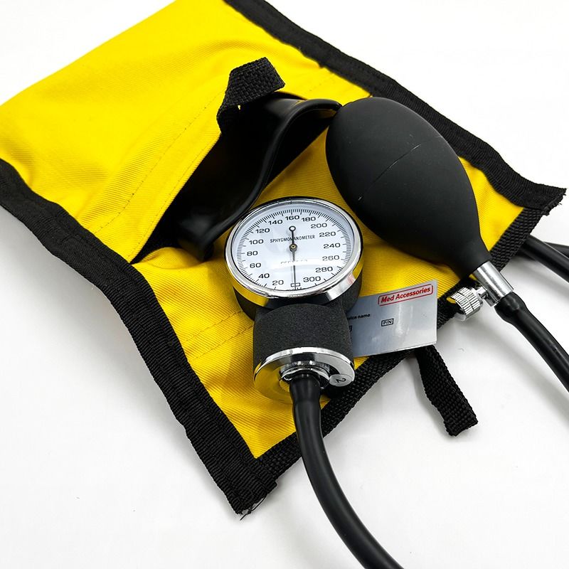 Hospital Accessories TPU Reusable Manual Pressure Infusion Bag with Aneroid Gauge Pressure Infusor Bag