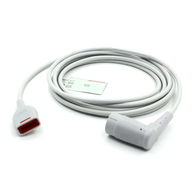 Medical Accessory Compatible Philips to M SpO2 Adapter Cable TPU Spo2 Extension Cable