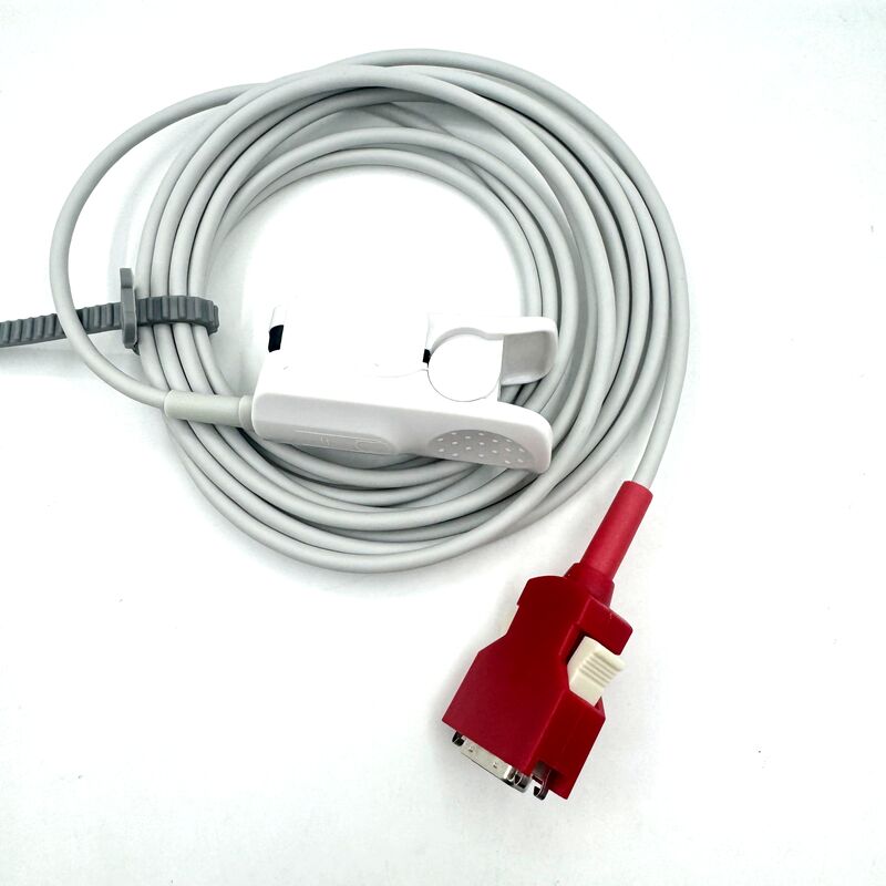 High Quality Med Accessories Medical Monitor Accessories Reusable Adult Clip Sensor Compatible Masi Medical Consumables CE Class