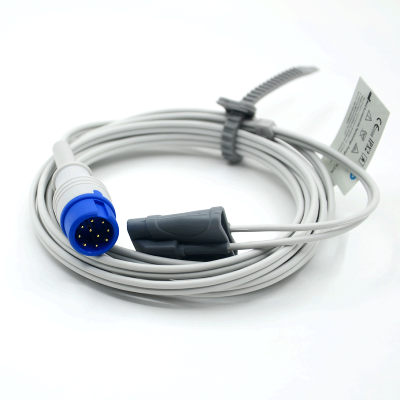 High Quality  Pediatric Soft Clip Manufacturer Medical Accessories Reusable Compatible With Zoll Monitor SpO2 Sensor