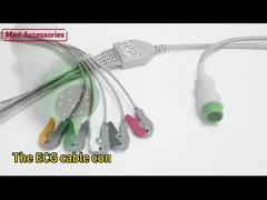 Multi Function ECG EKG Cords Medical Practical Compatible Drager Siemens